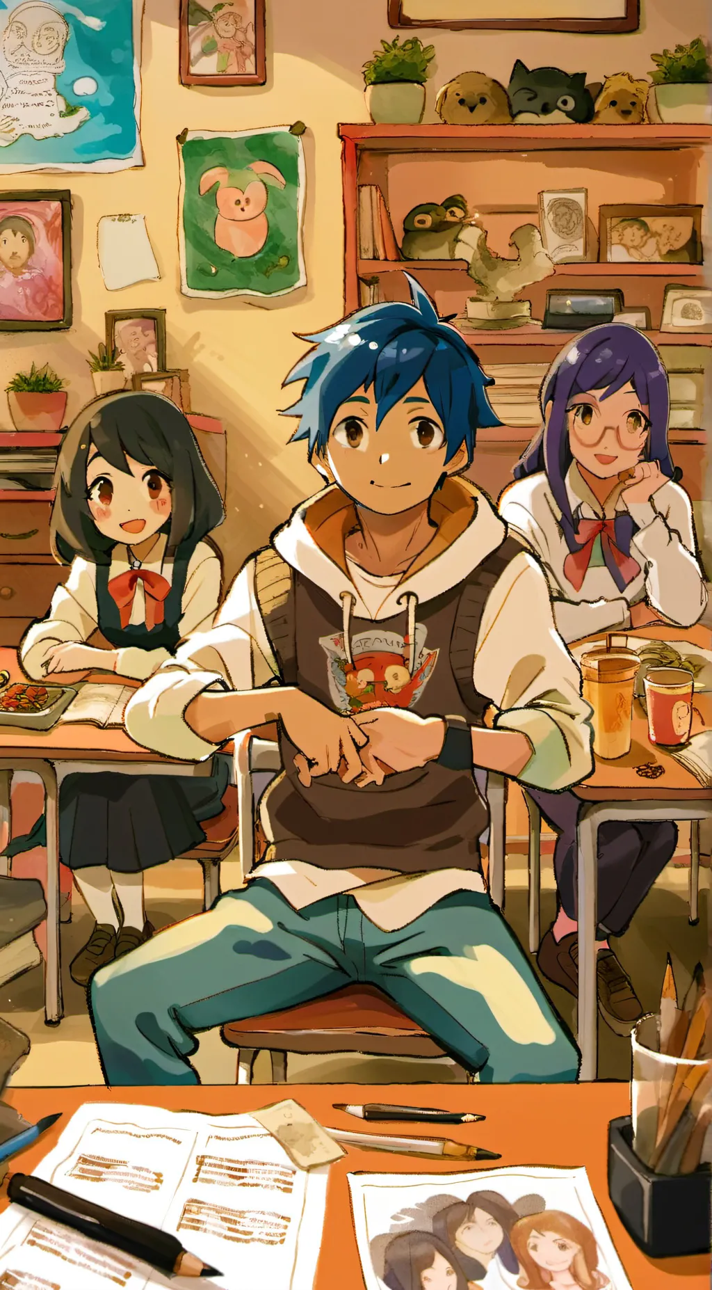 ai character: Aphmau crew background