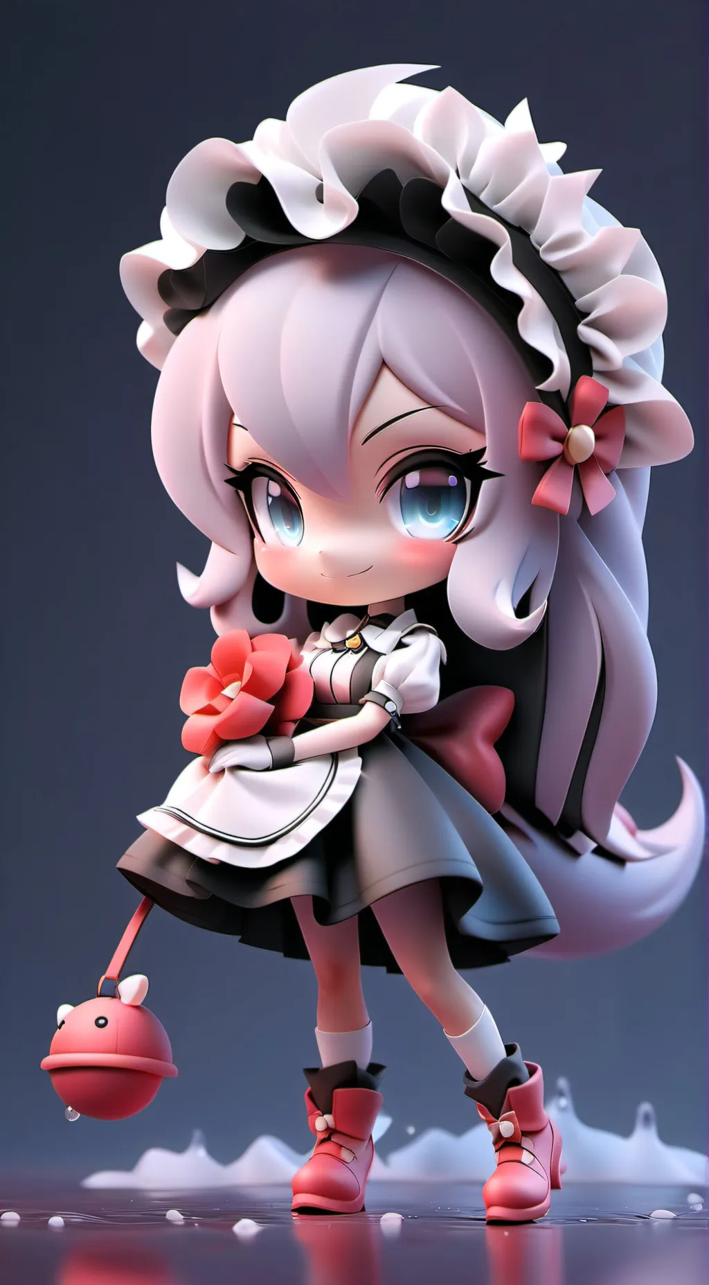 ai character: Amy Rose background