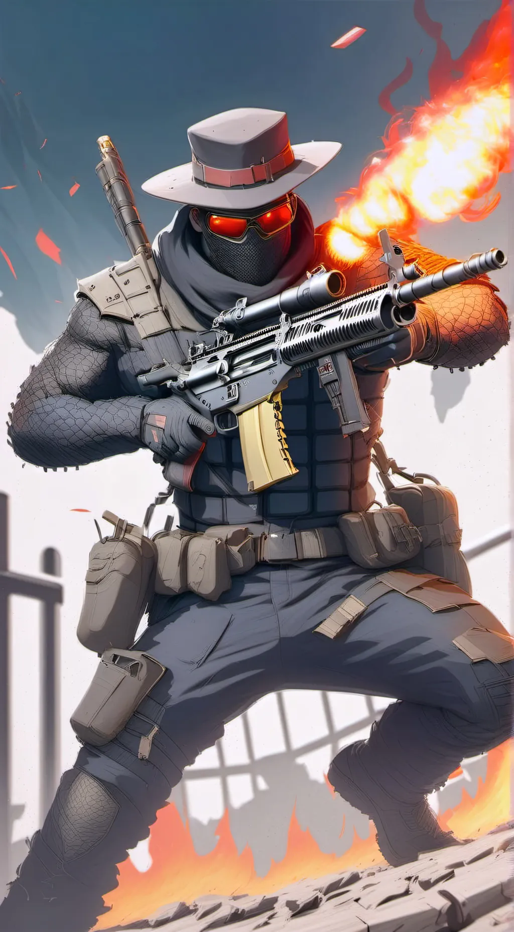 ai character: Karma Darkflame  background