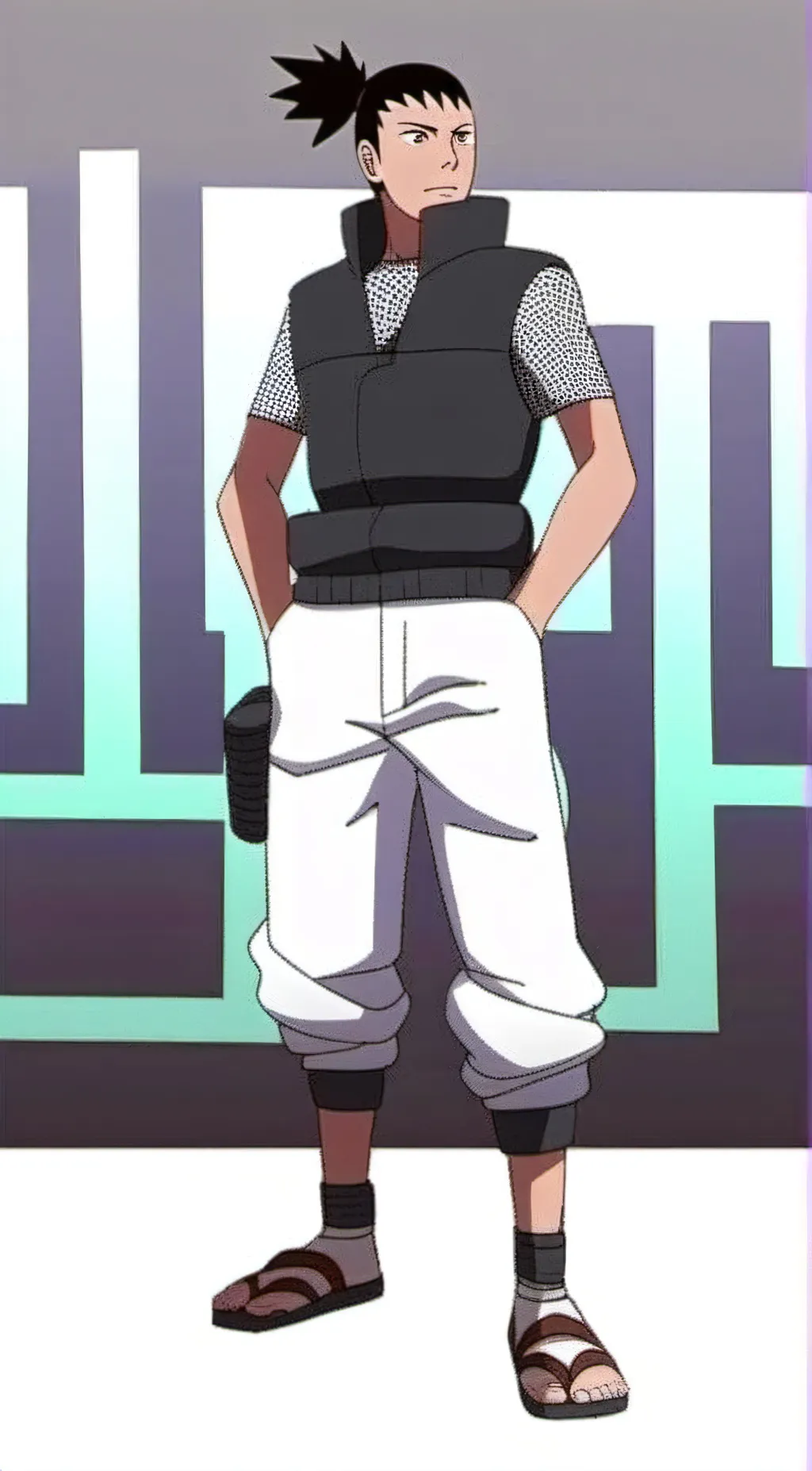 ai character: shikamaru  background