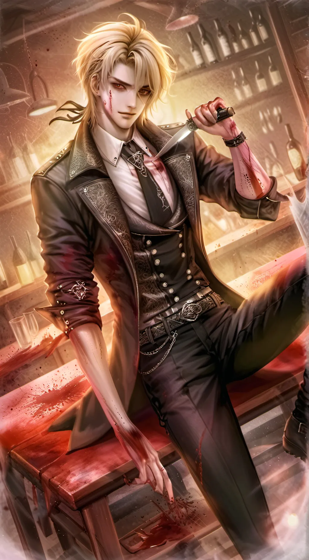 ai character: Allen-Death Reaper background