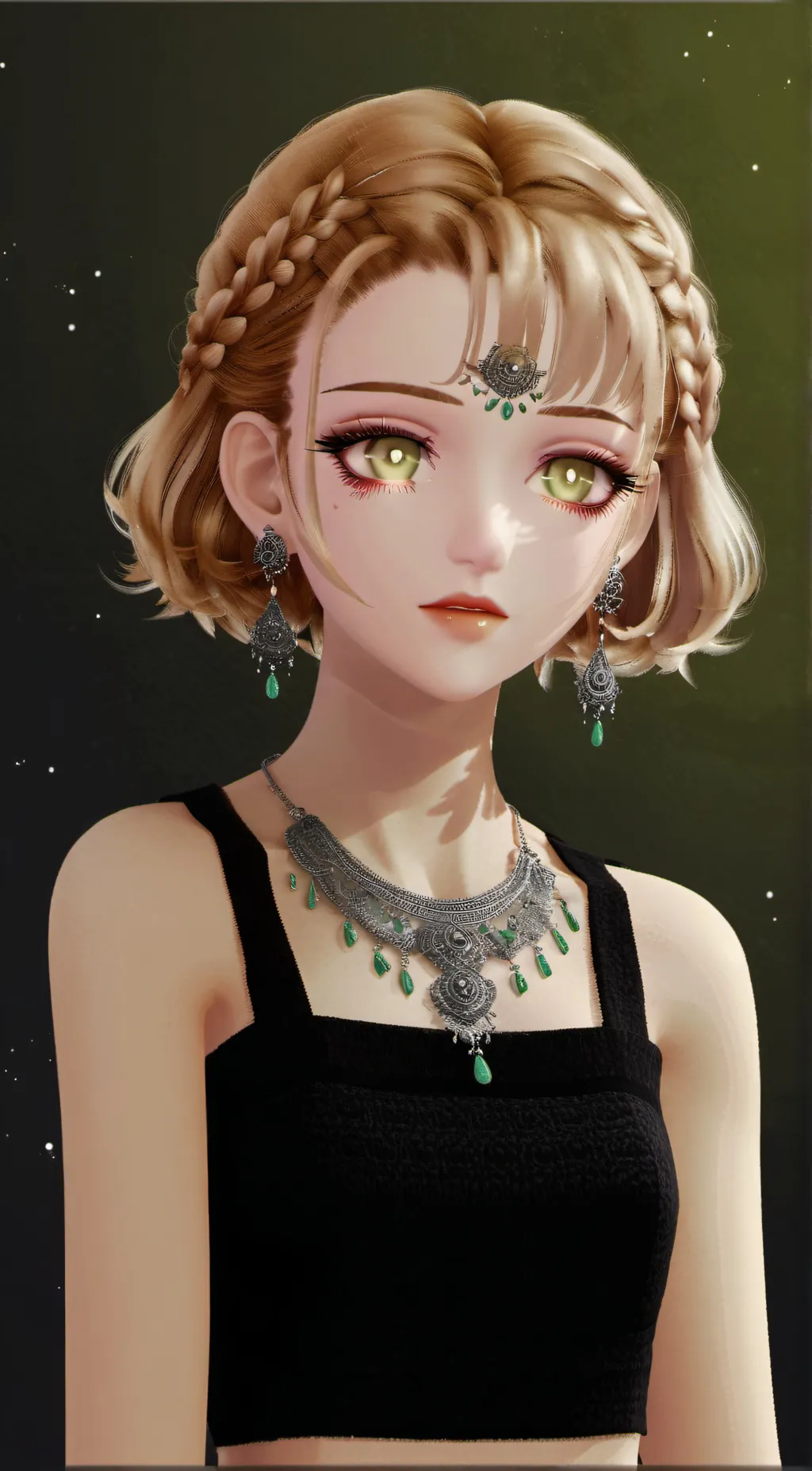 ai character: Nicolr background