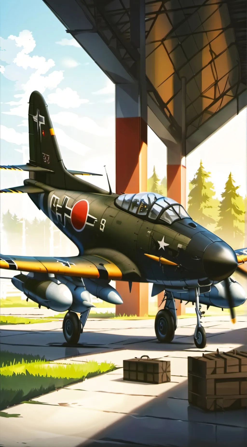 ai character: ME-262 background