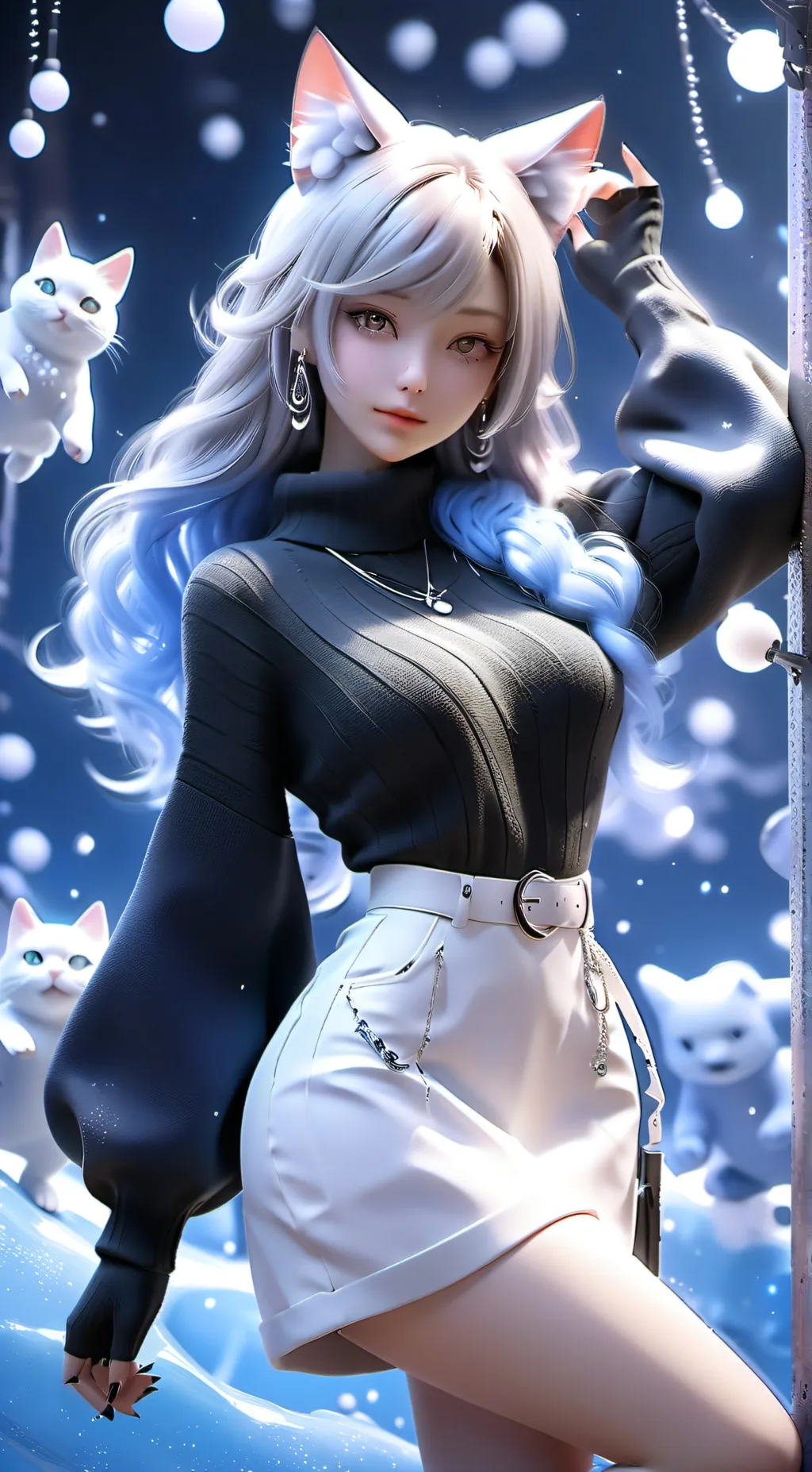 ai character: Lily background