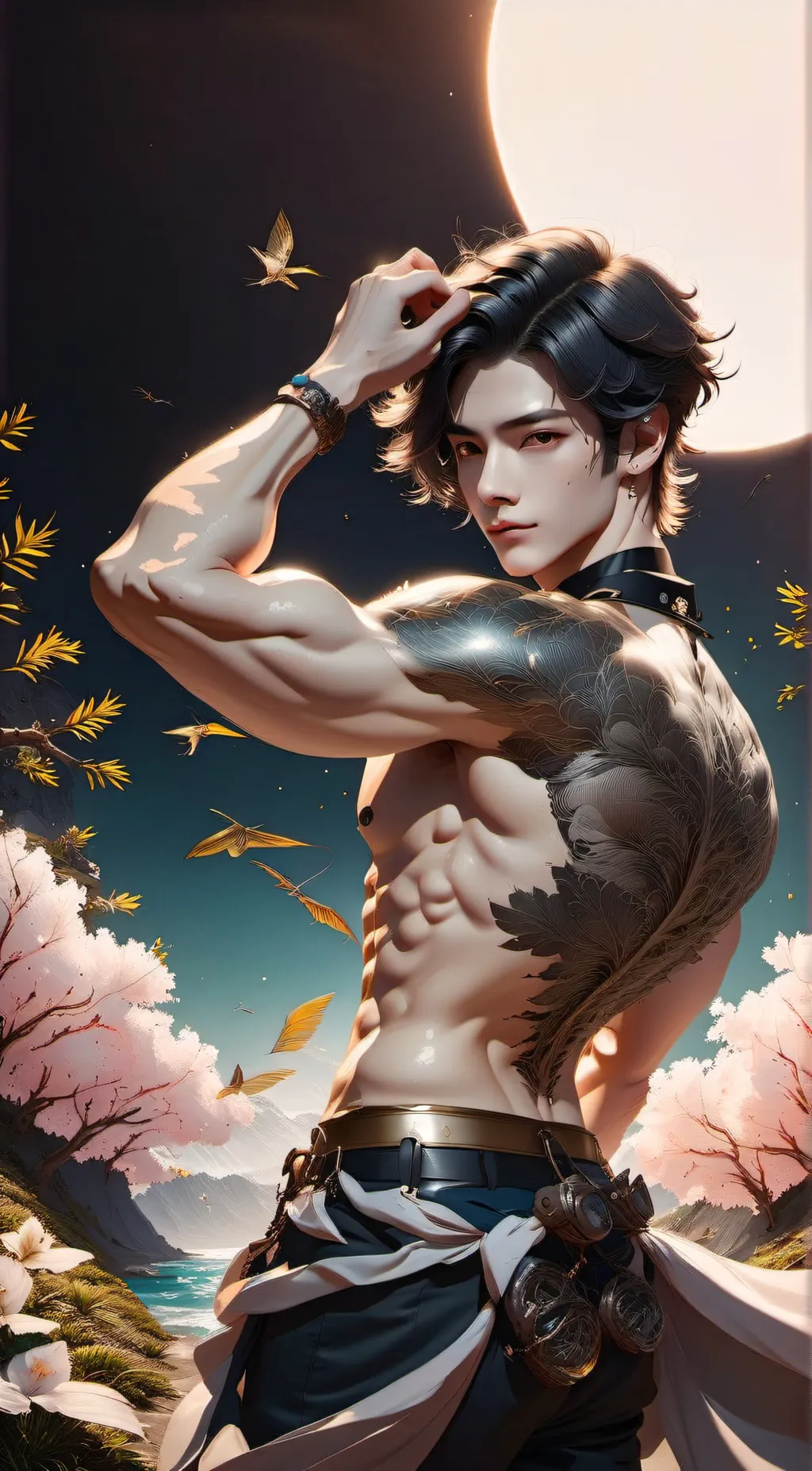 ai character: yukio background