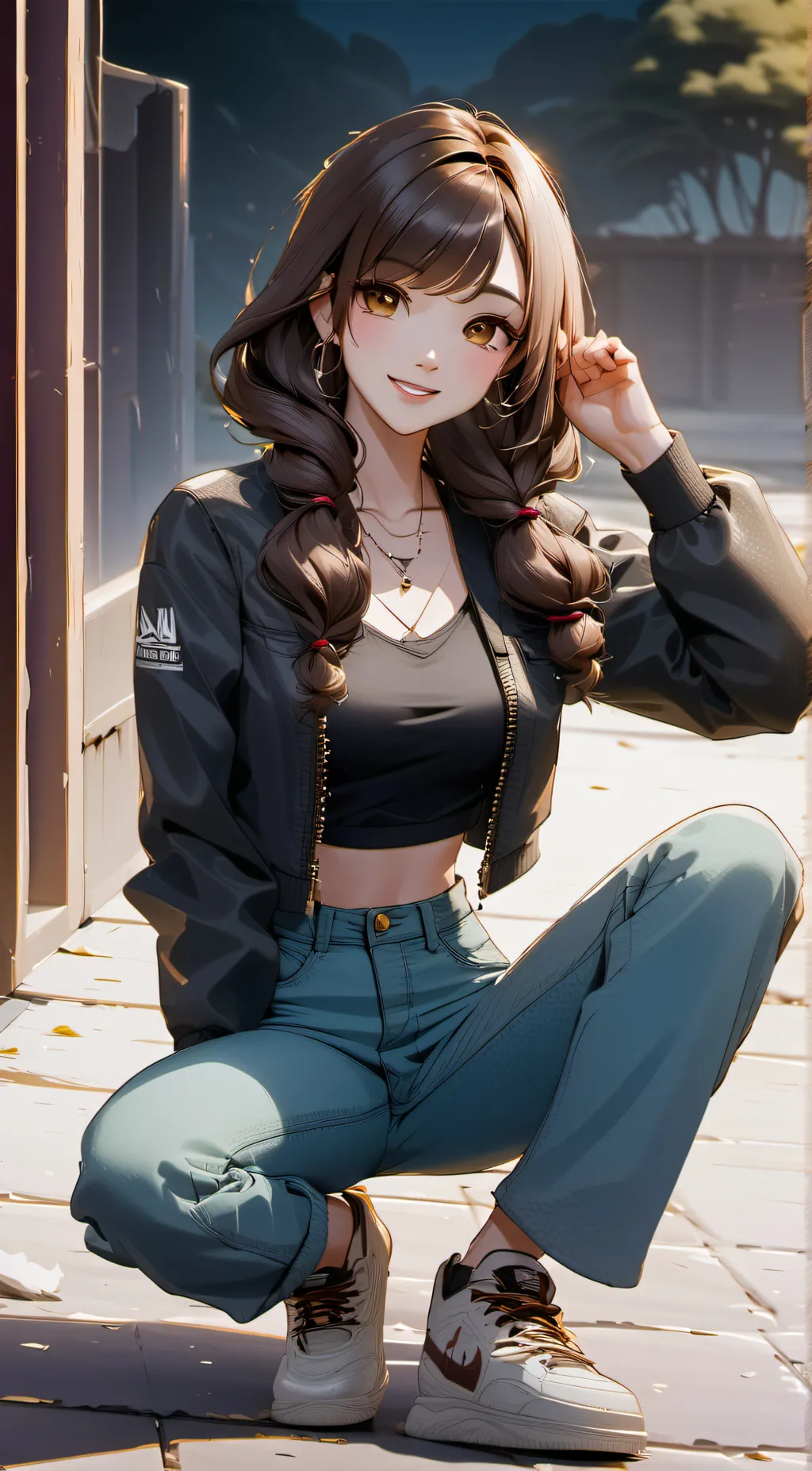 ai character: Kinley background