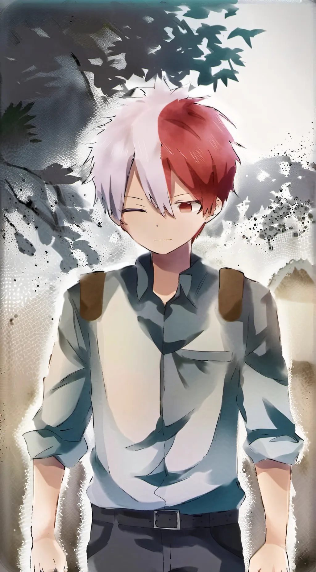 ai character: Todoroki background