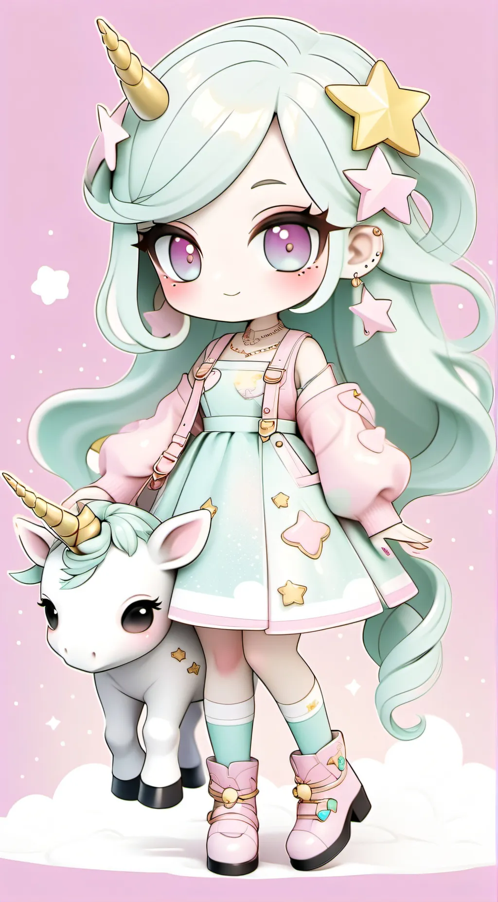 ai character: Sparklerina Naps background