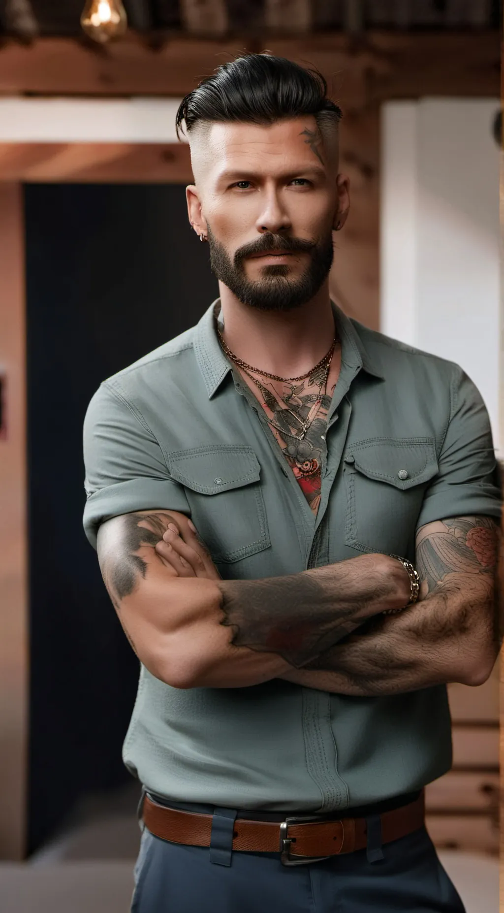 ai character: My Kidnappers Baby background