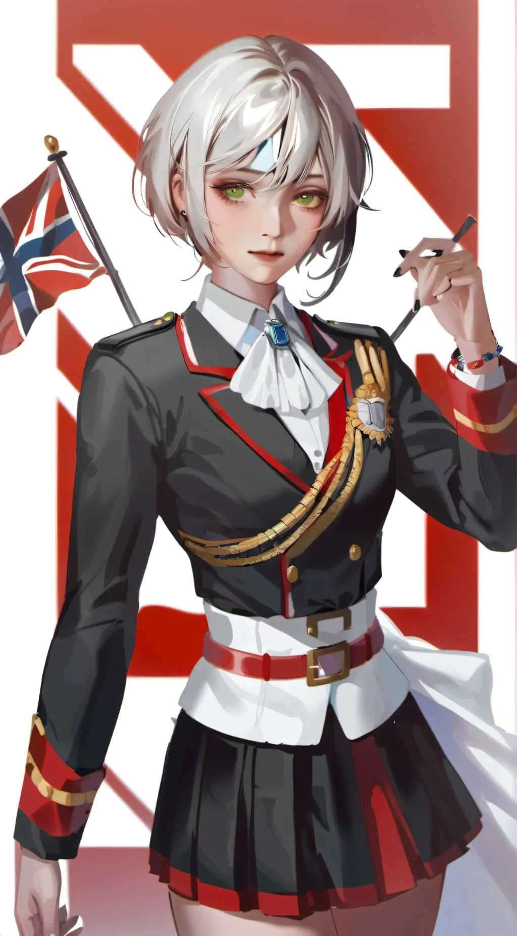 ai character: United Kingdom  background
