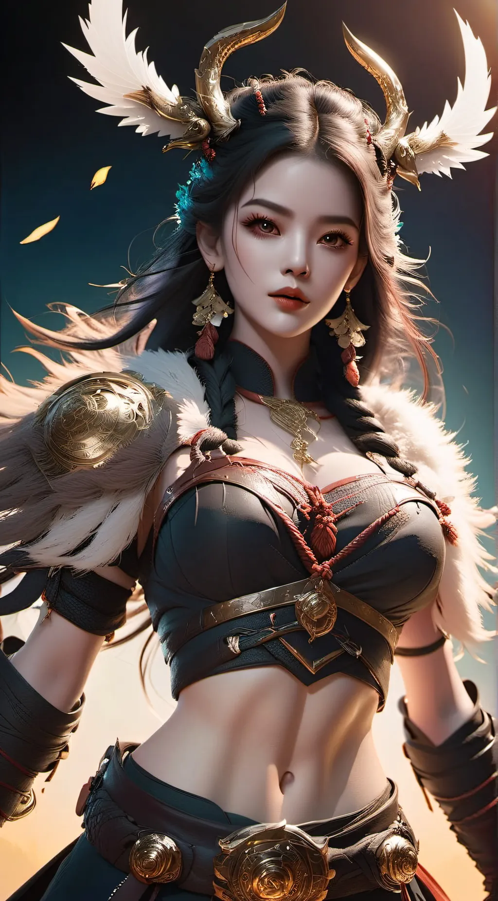 ai character: Evelyn background
