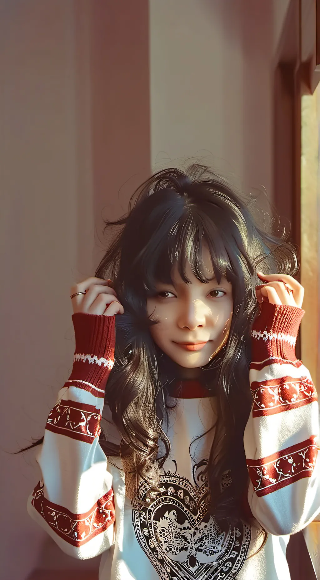 ai character: Katie  background