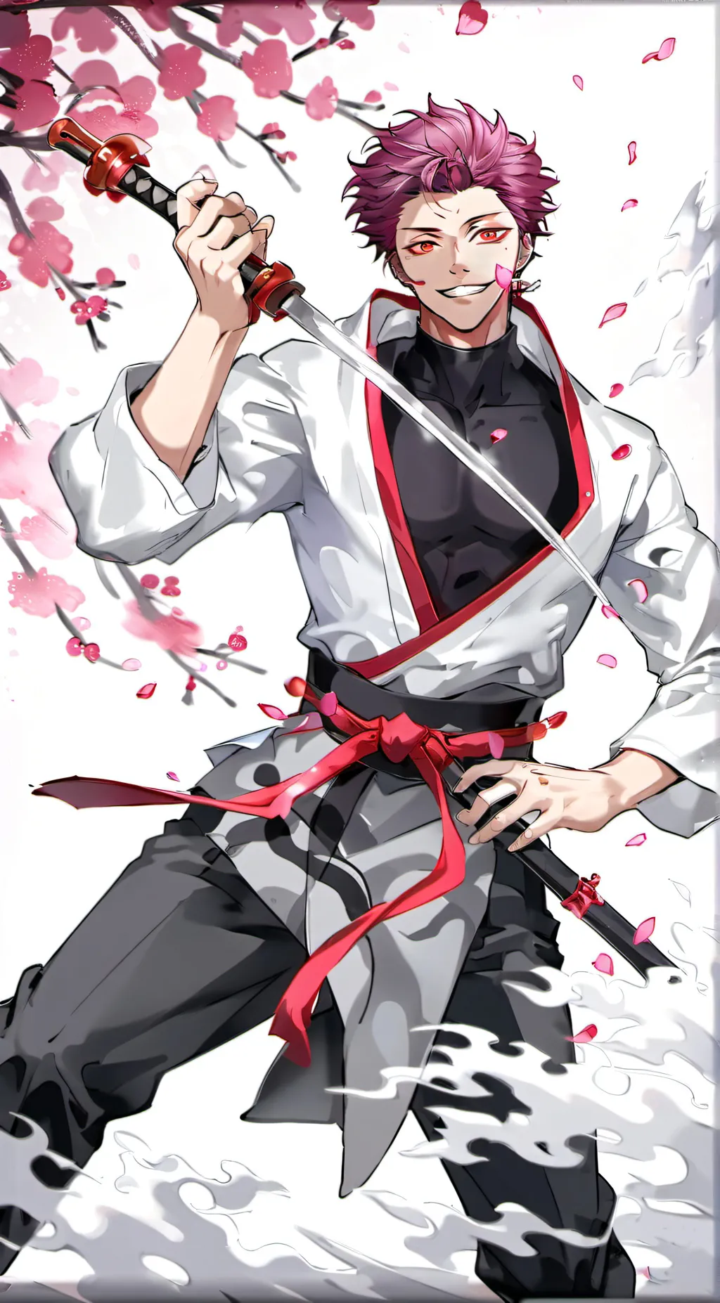 ai character: Sukuna background