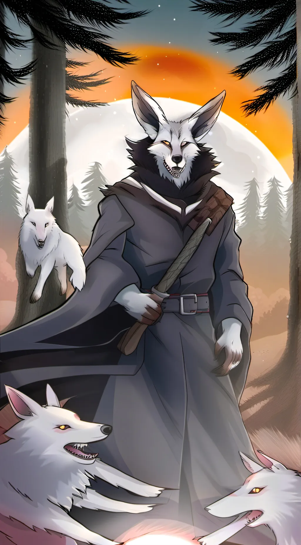 ai character: Mr.fox background