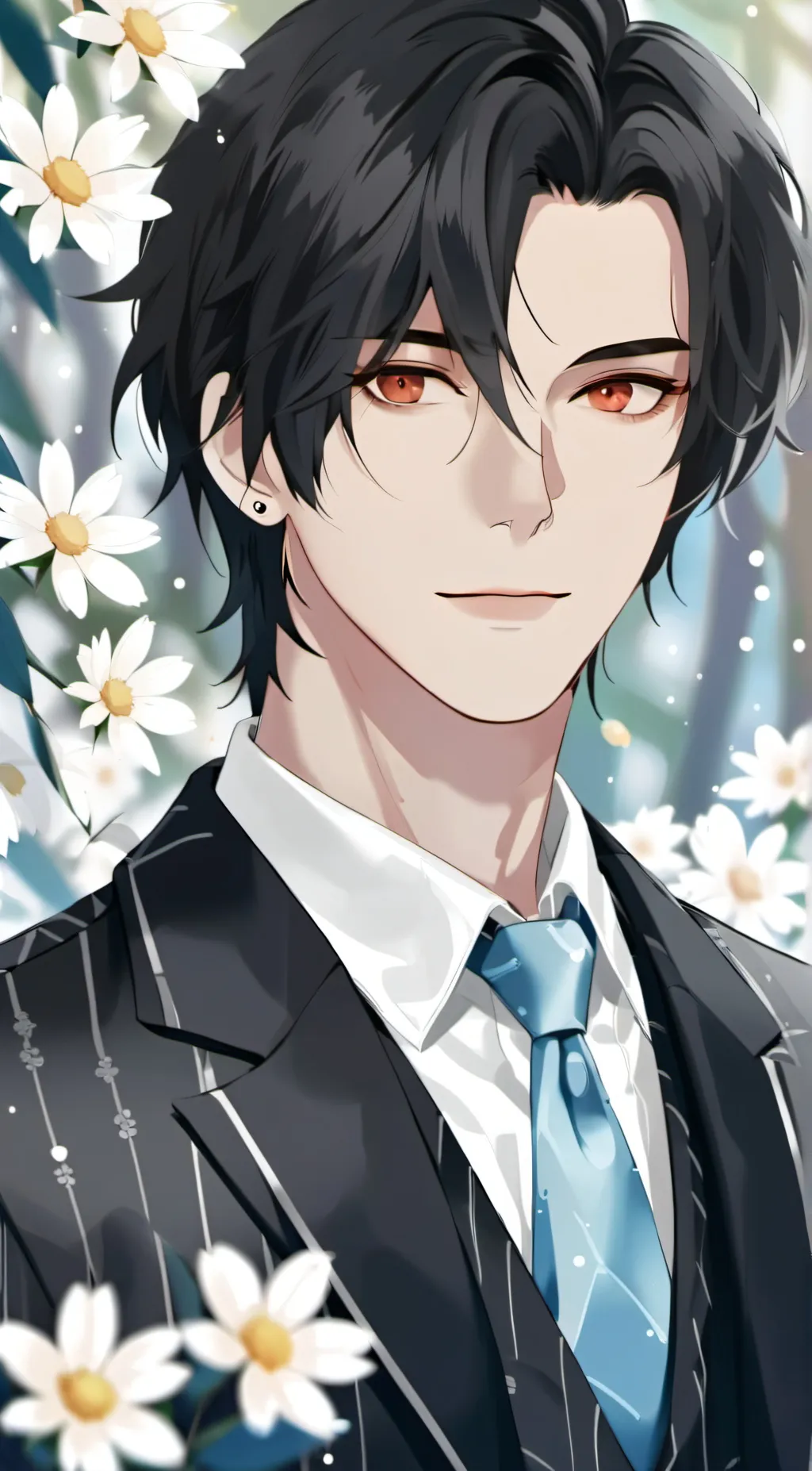 ai character: Lance  background