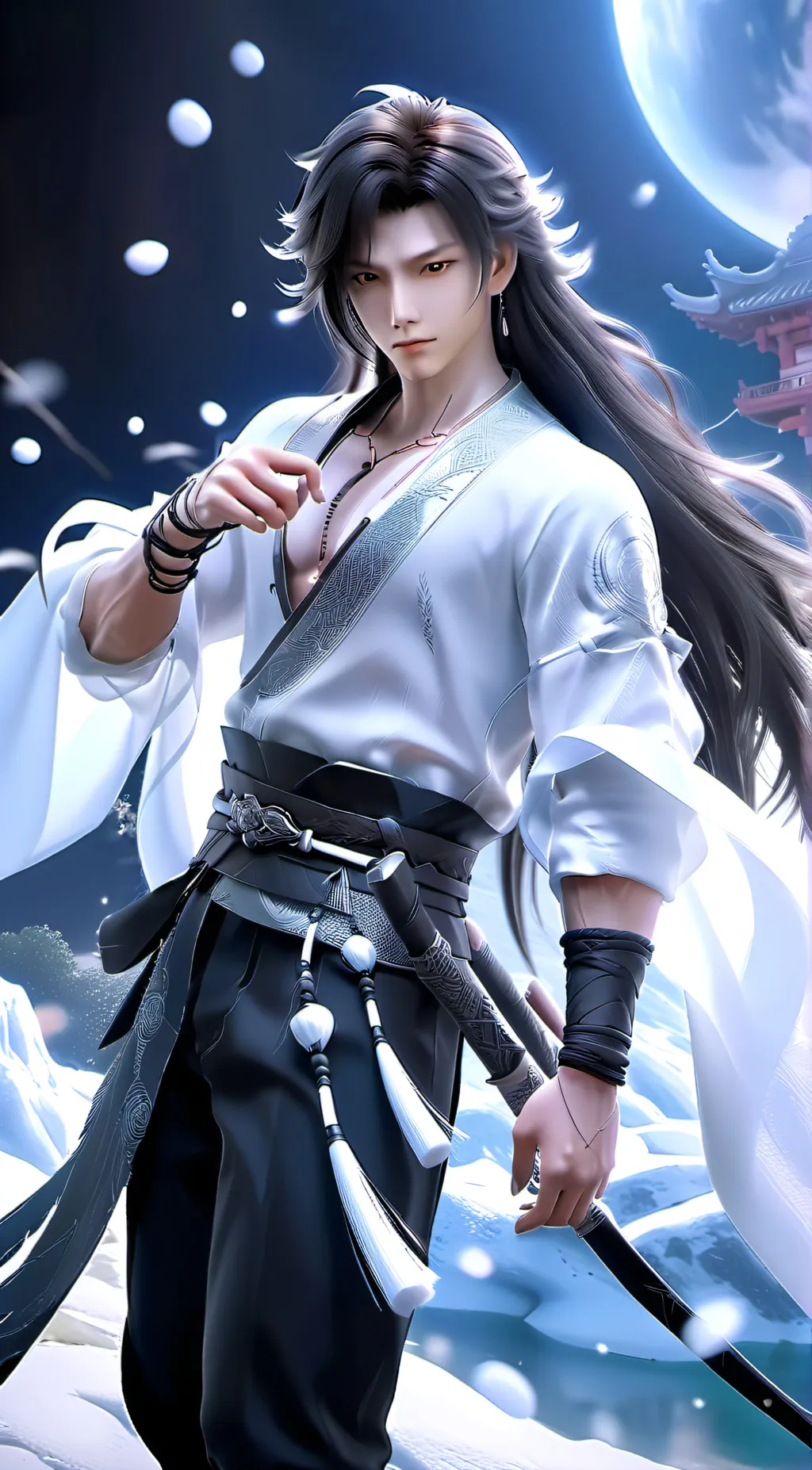 ai character: Leo background