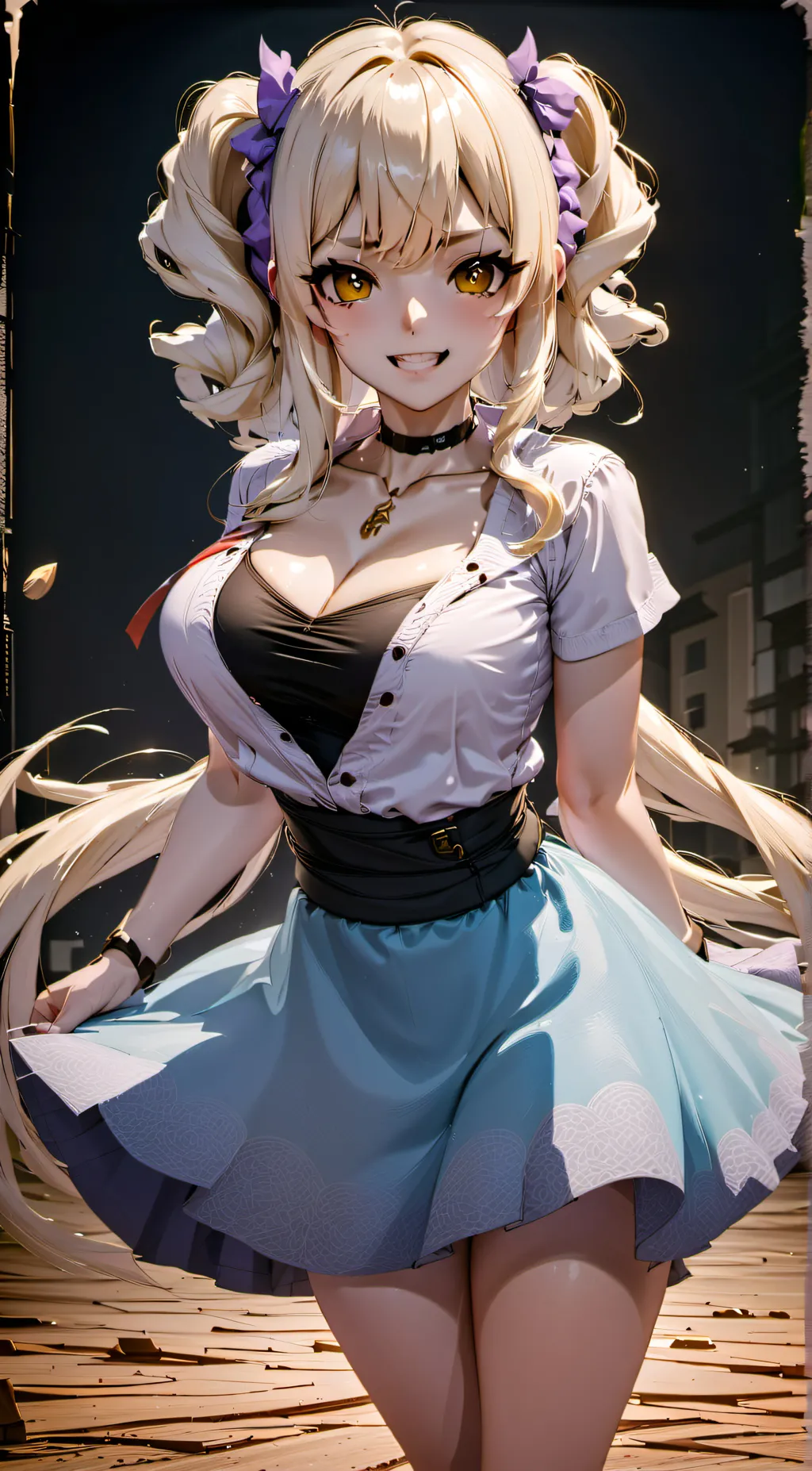 ai character: April the First background