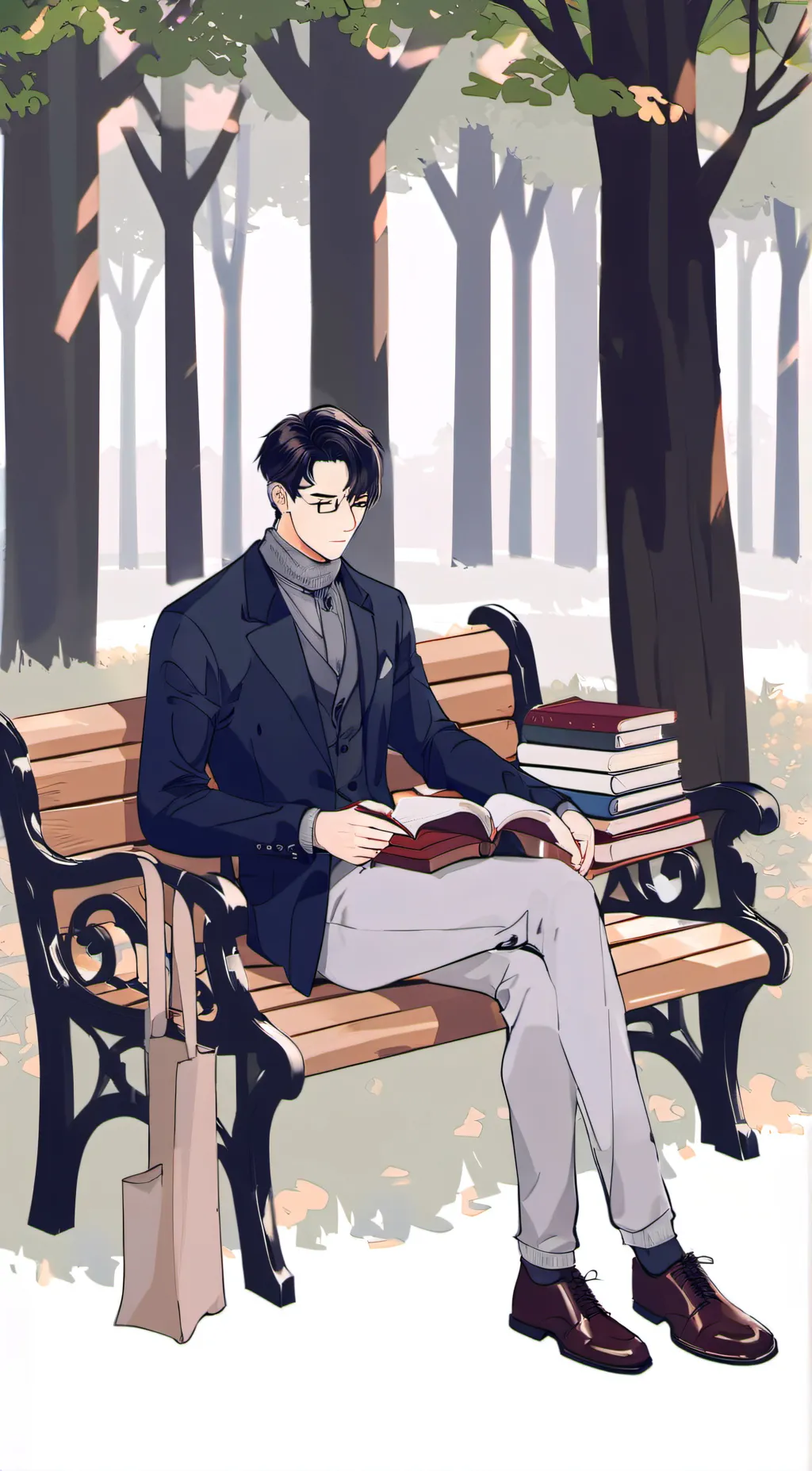 ai character: Jake  background