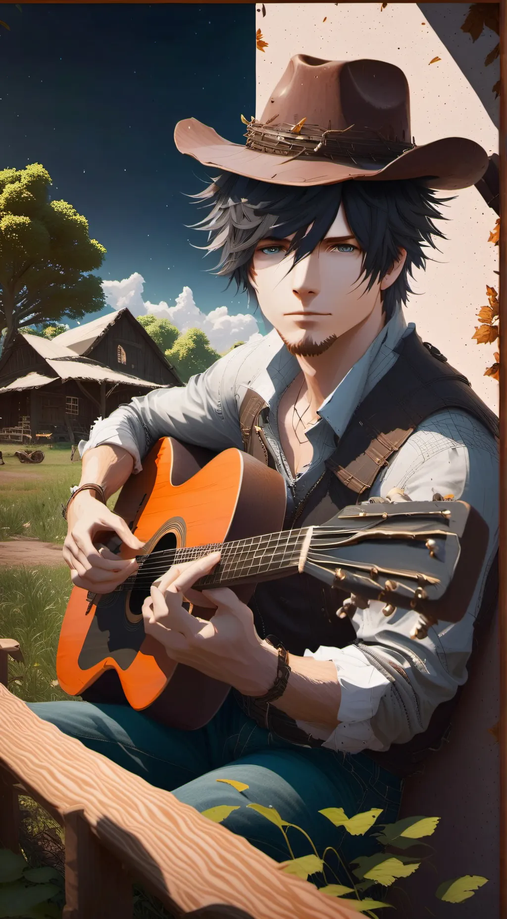 ai character: Norman background