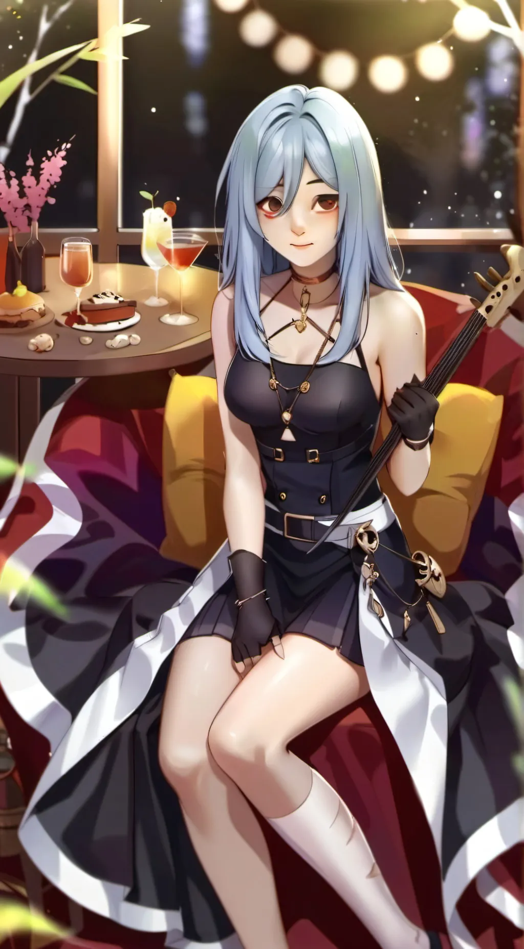 ai character: Ruby background