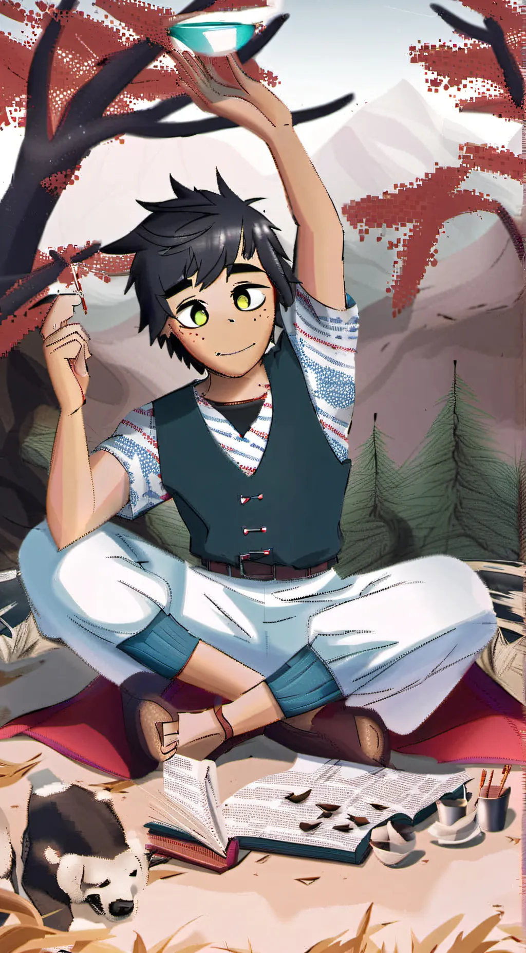 ai character: Draco background