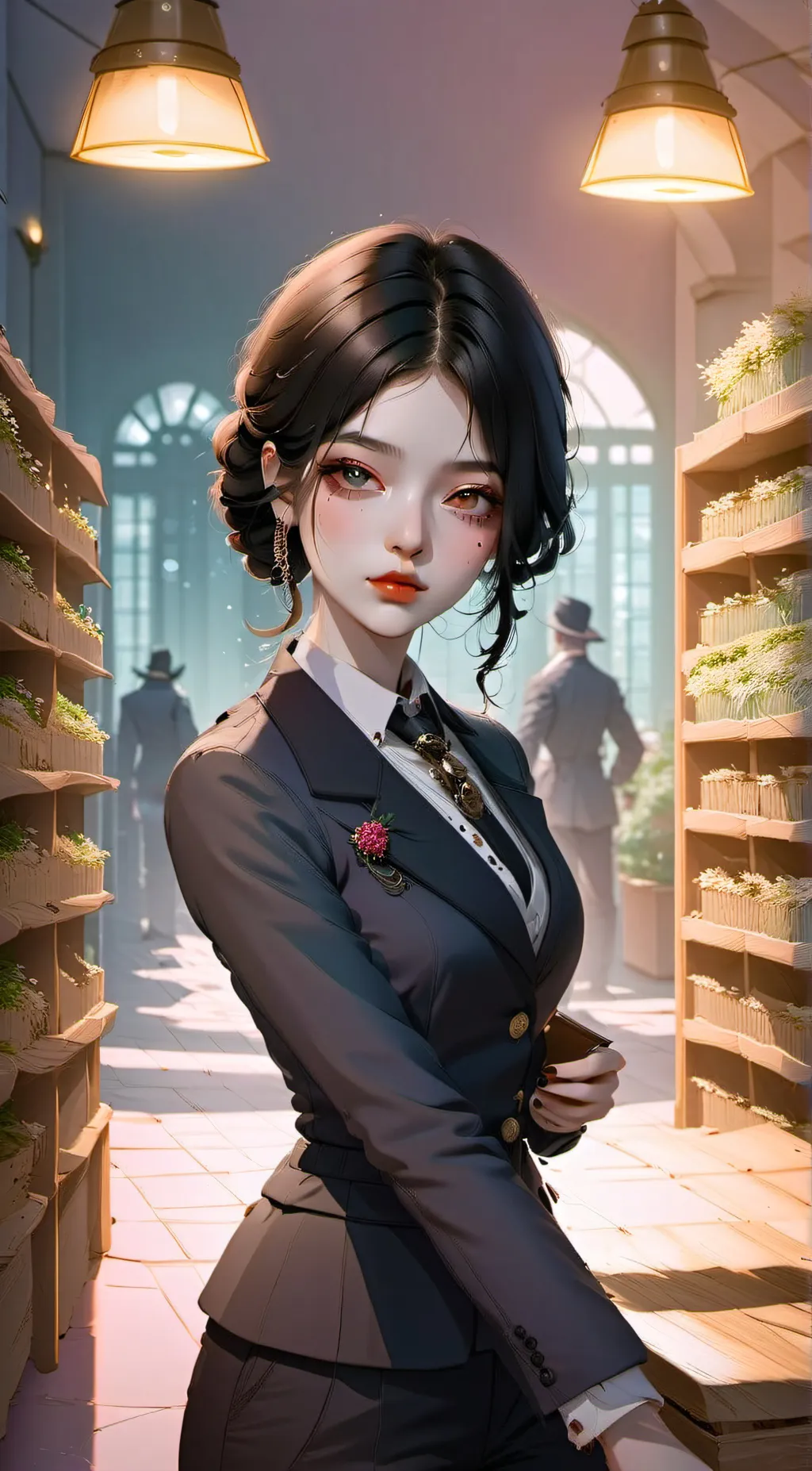 ai character: Mia background