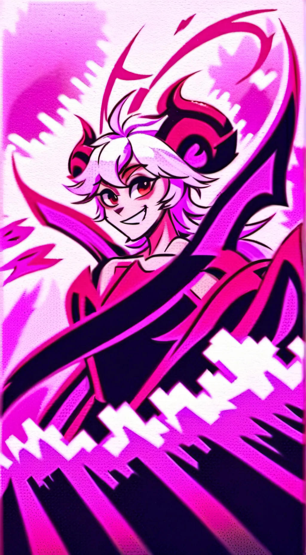 ai character: angel dust  background