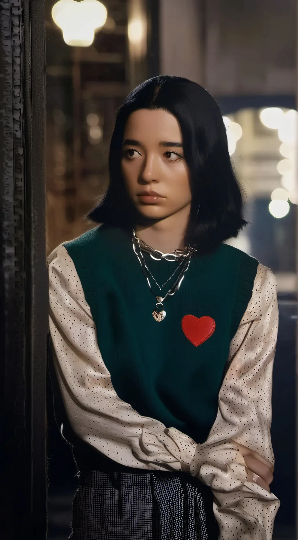 ai character: Amber Freeman background