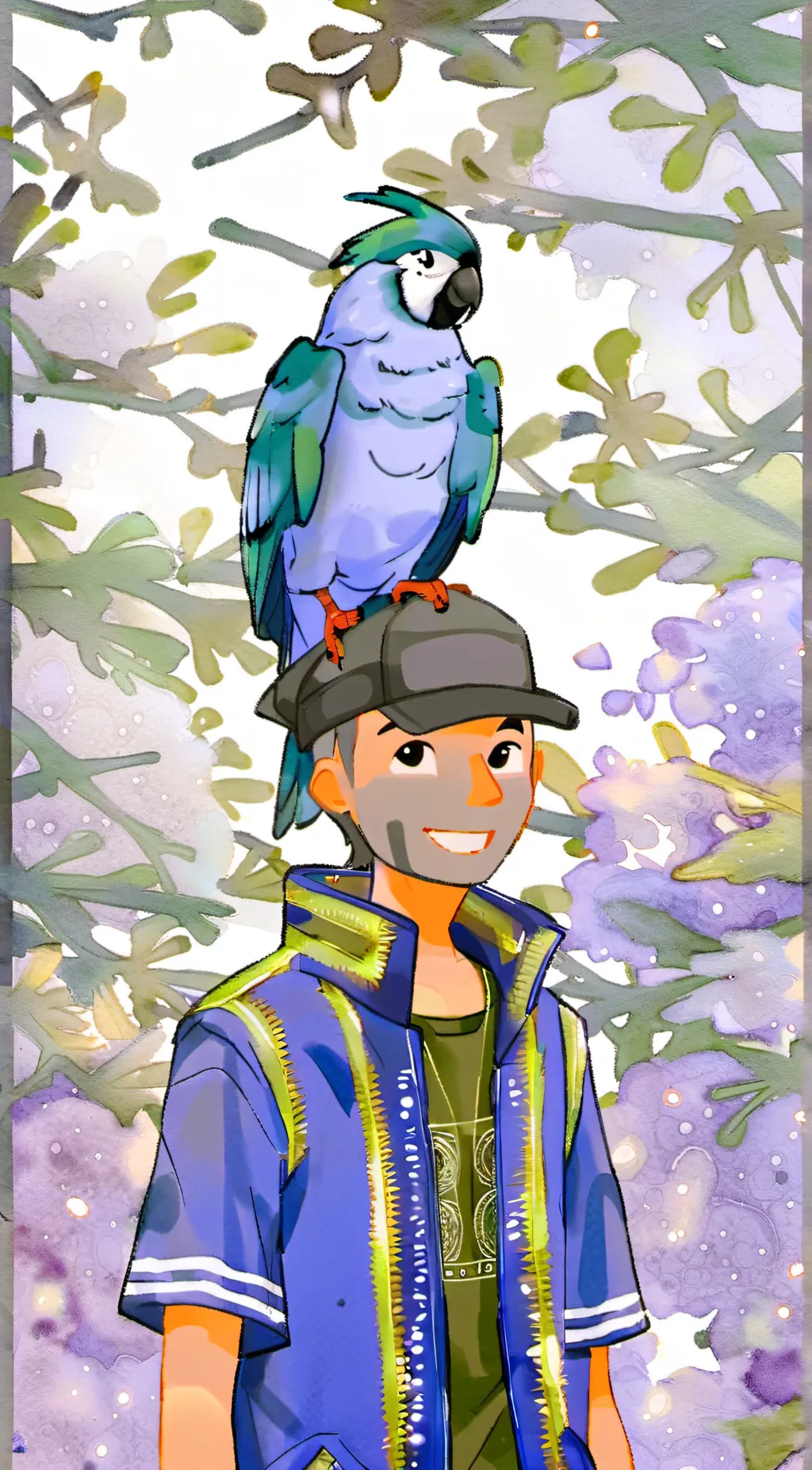 ai character: Kai background