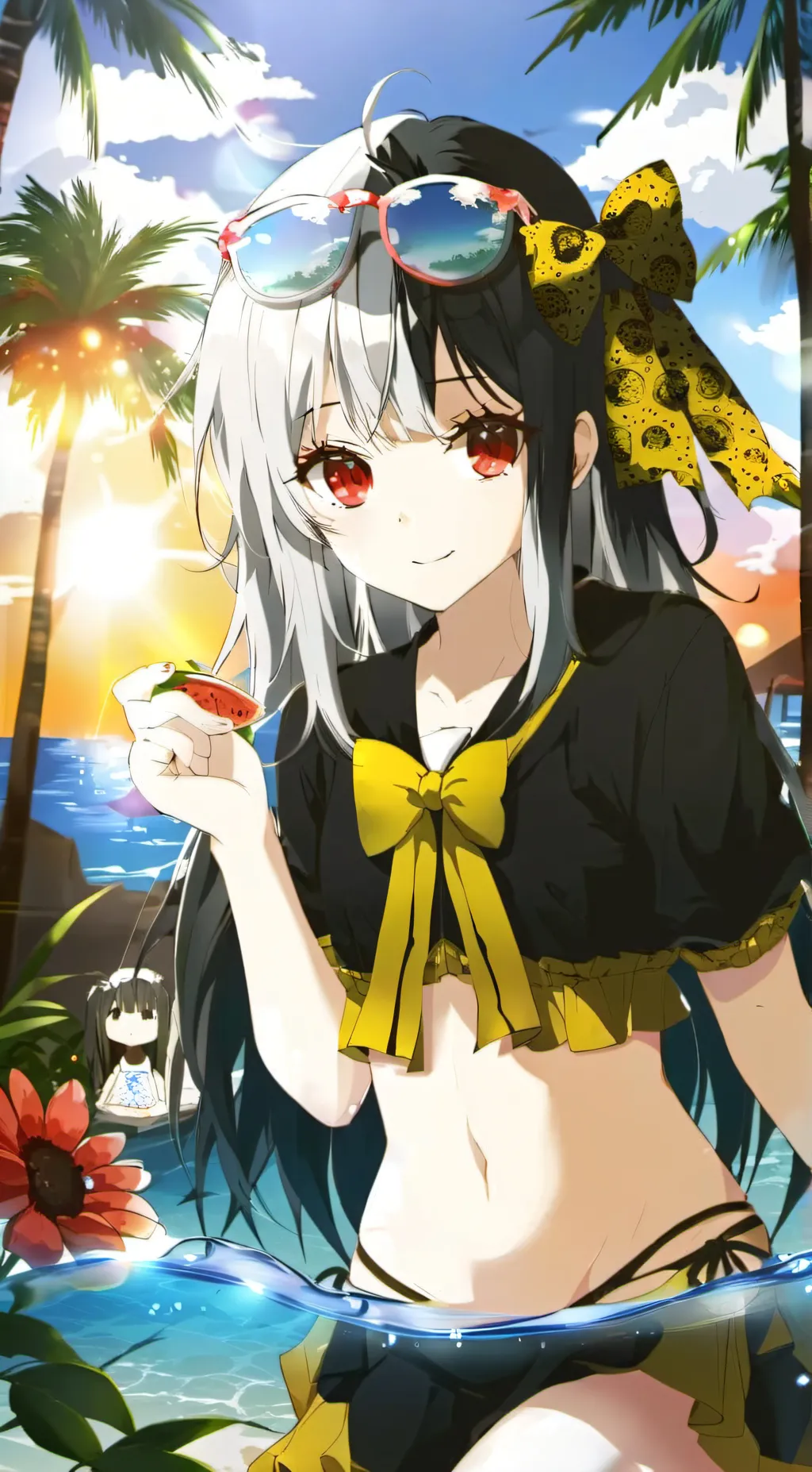 ai character: Charlotte  background