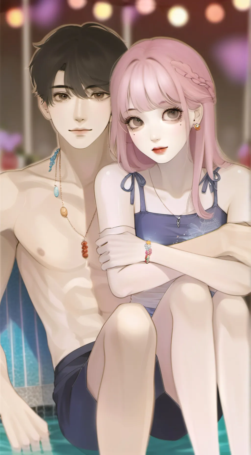 ai character: Seth and Carli background