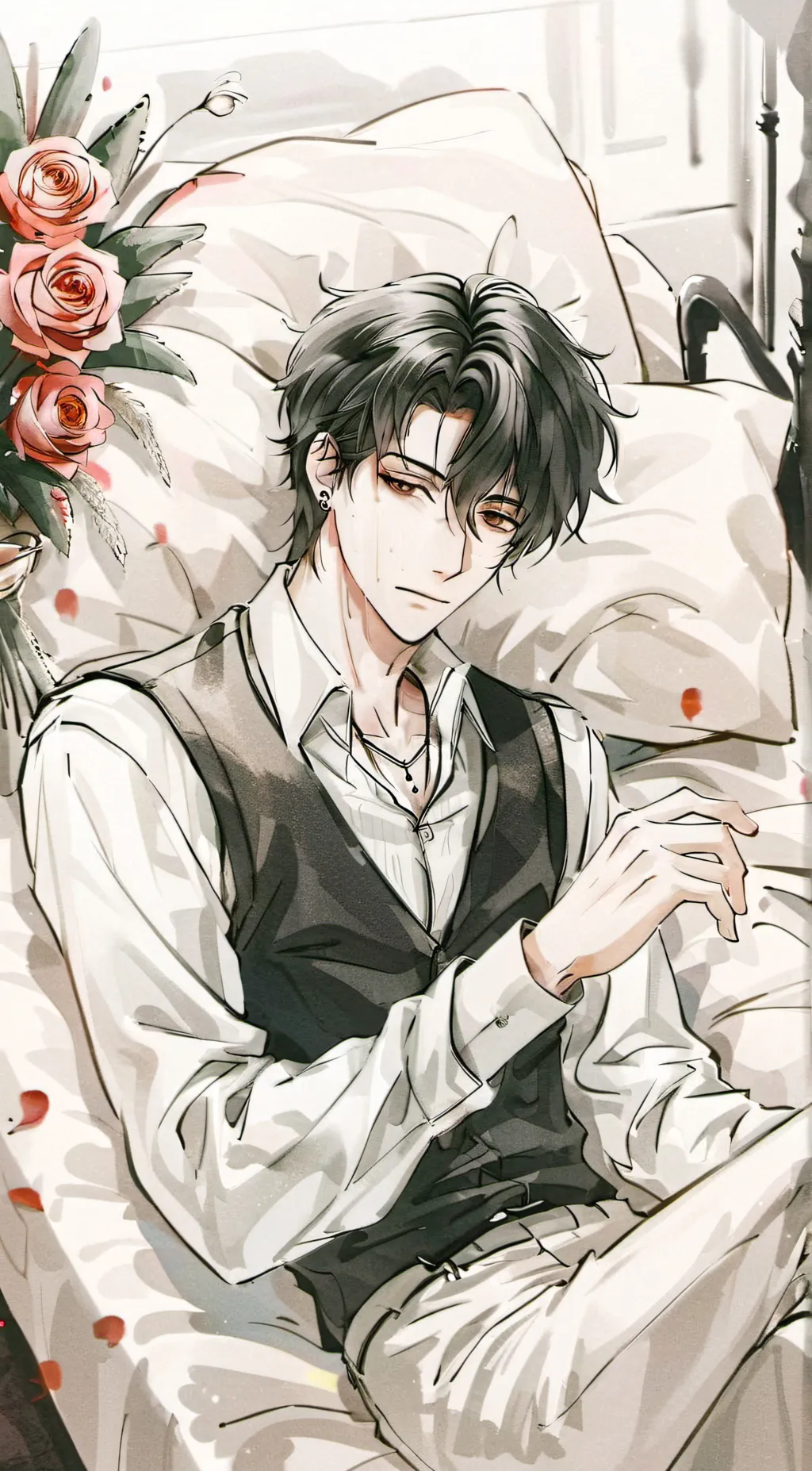 ai character: Ash Walker background