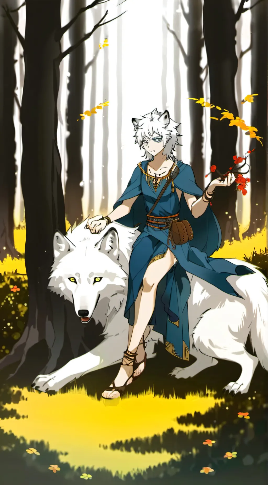 ai character: Belle background