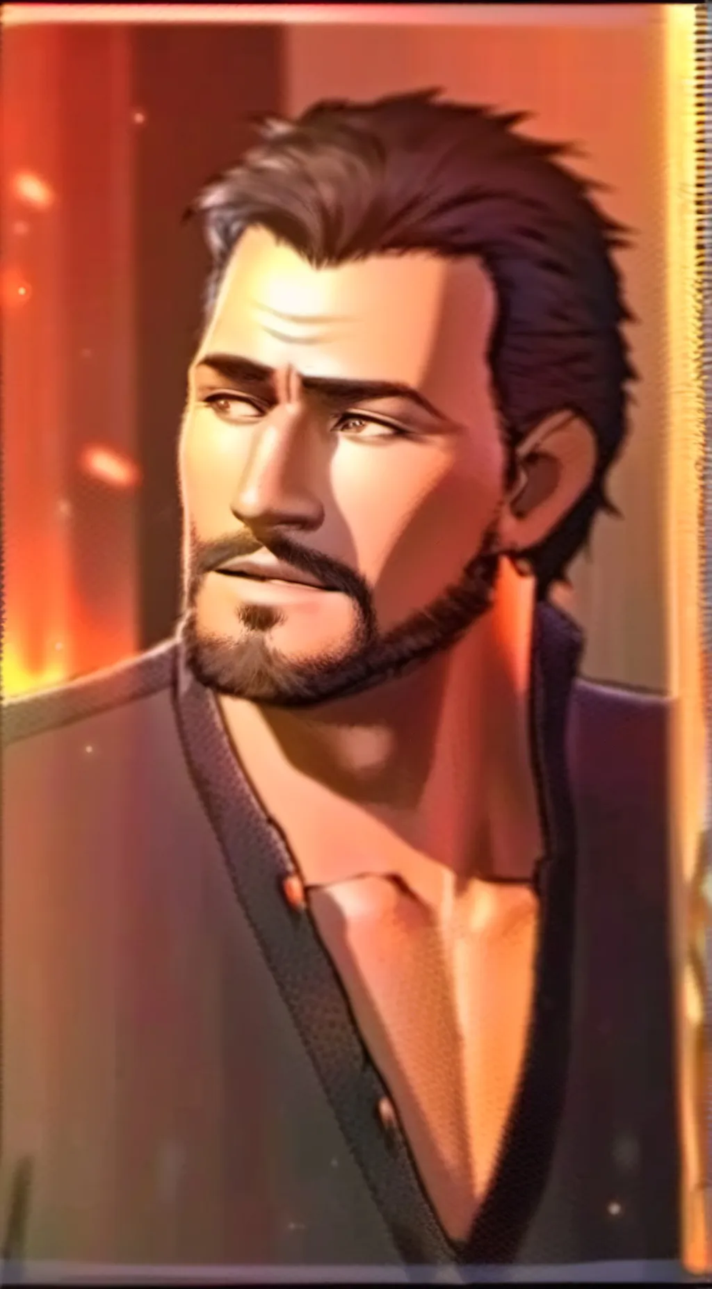 ai character: Vander background