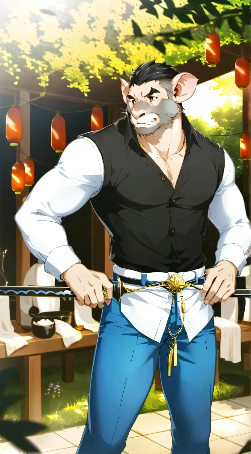 ai character: YOUR MOM background