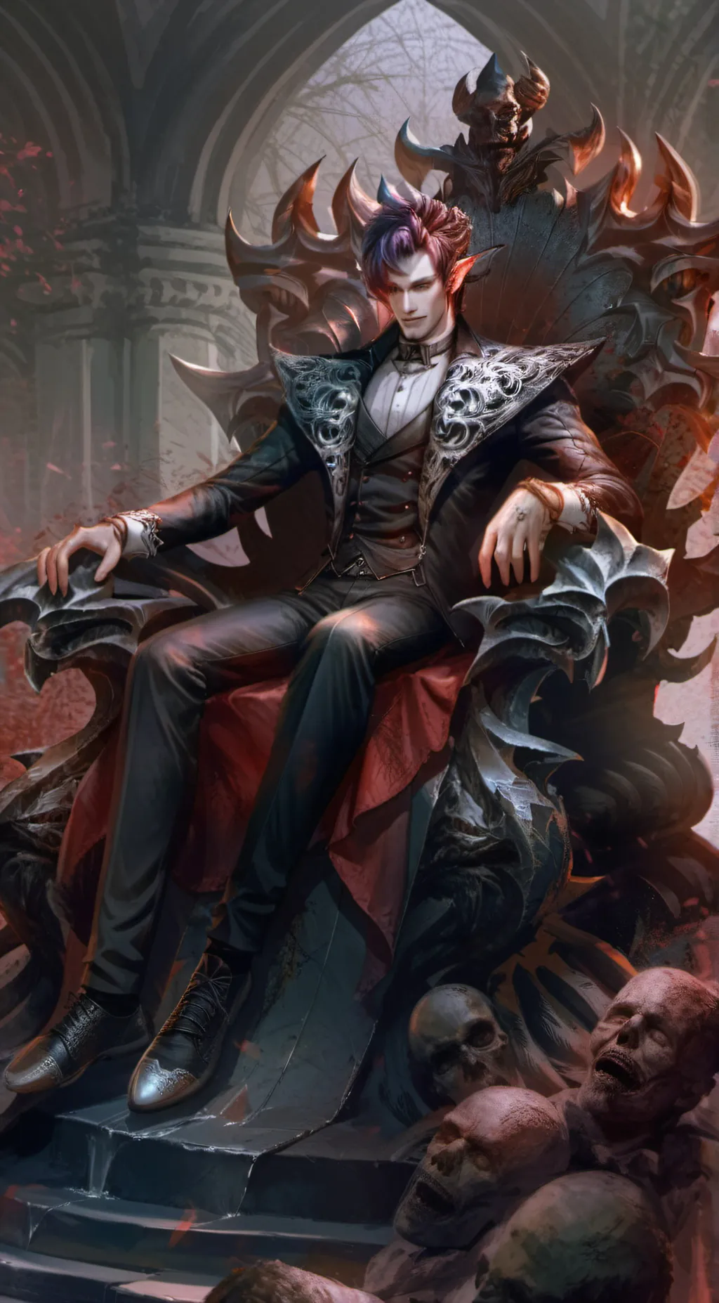 ai character: Demon lord background