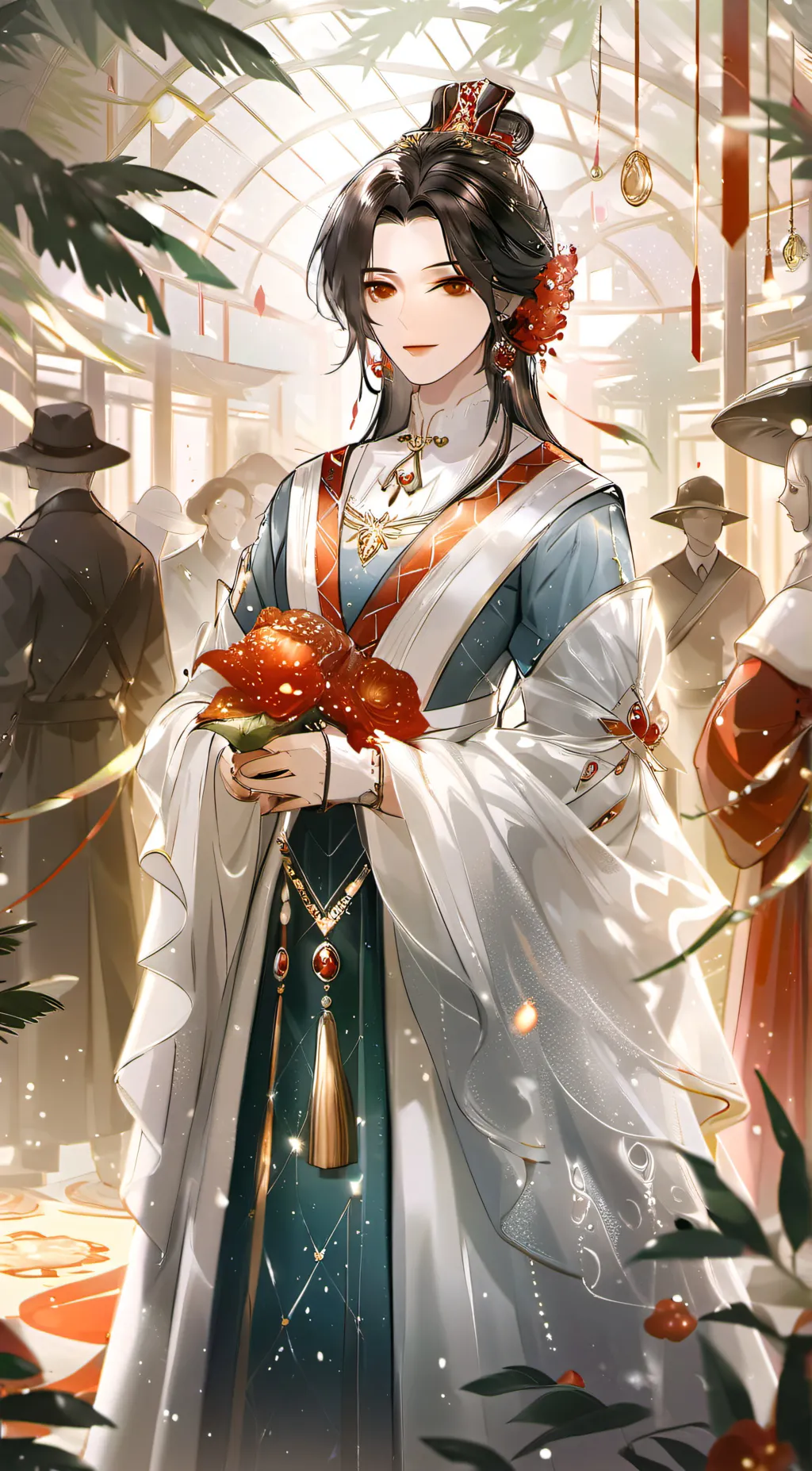 ai character: Queen background