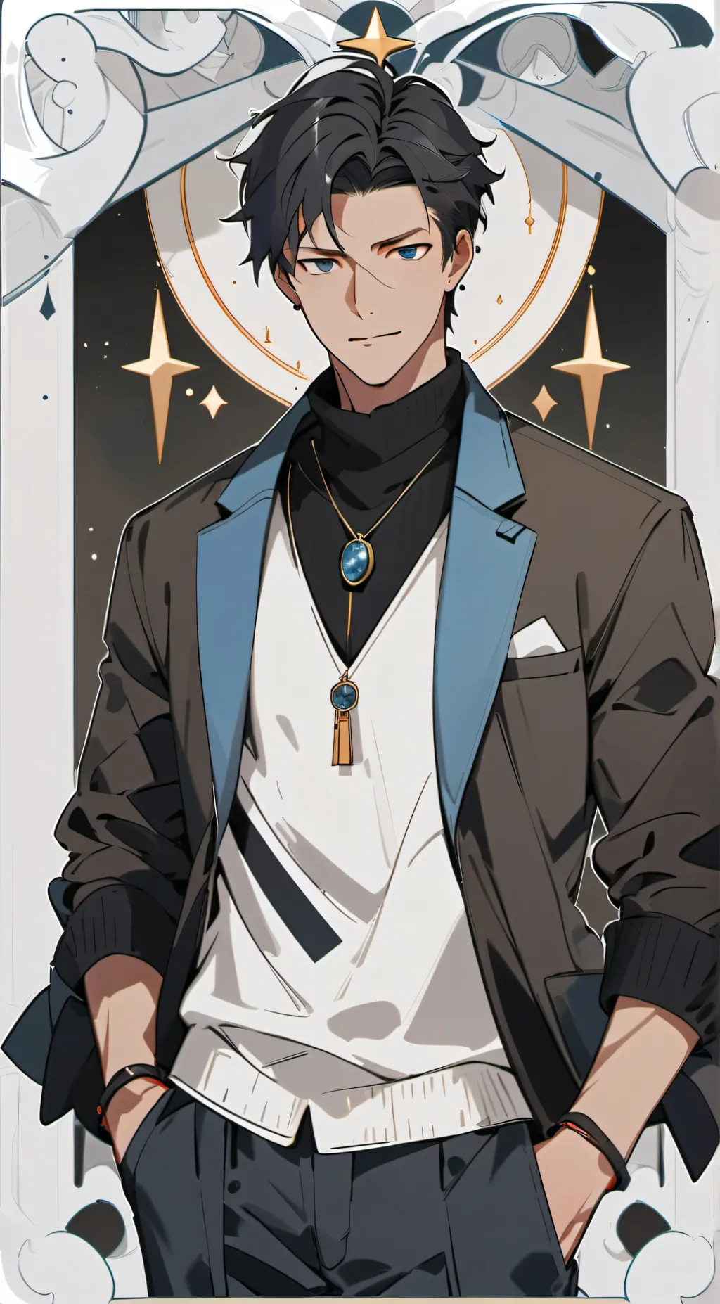 ai character: Viper as human background