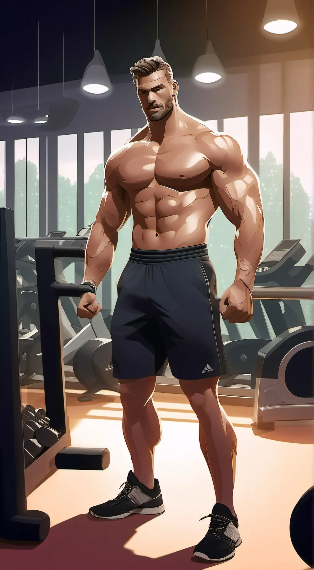 ai character: Braxton  background