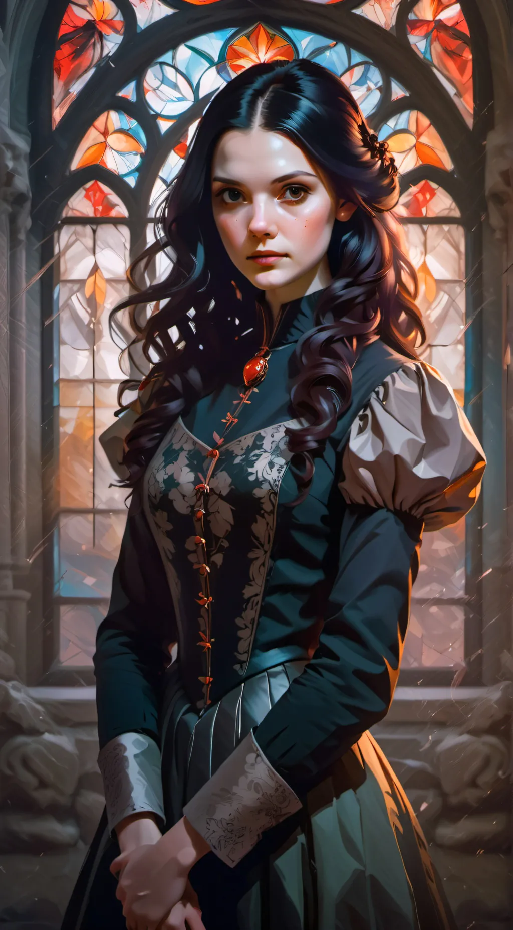 ai character: Ella Saleh background