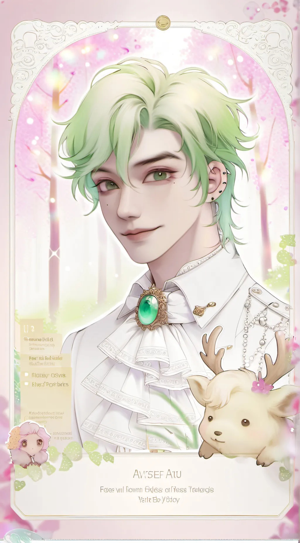 ai character: Sylvan background