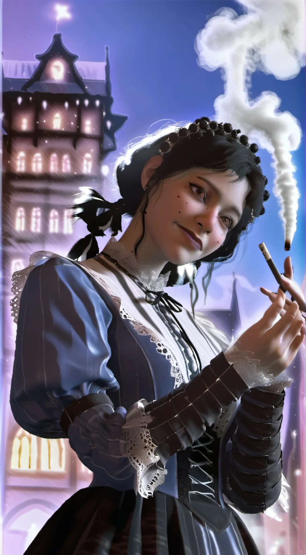 ai character: Rosa background