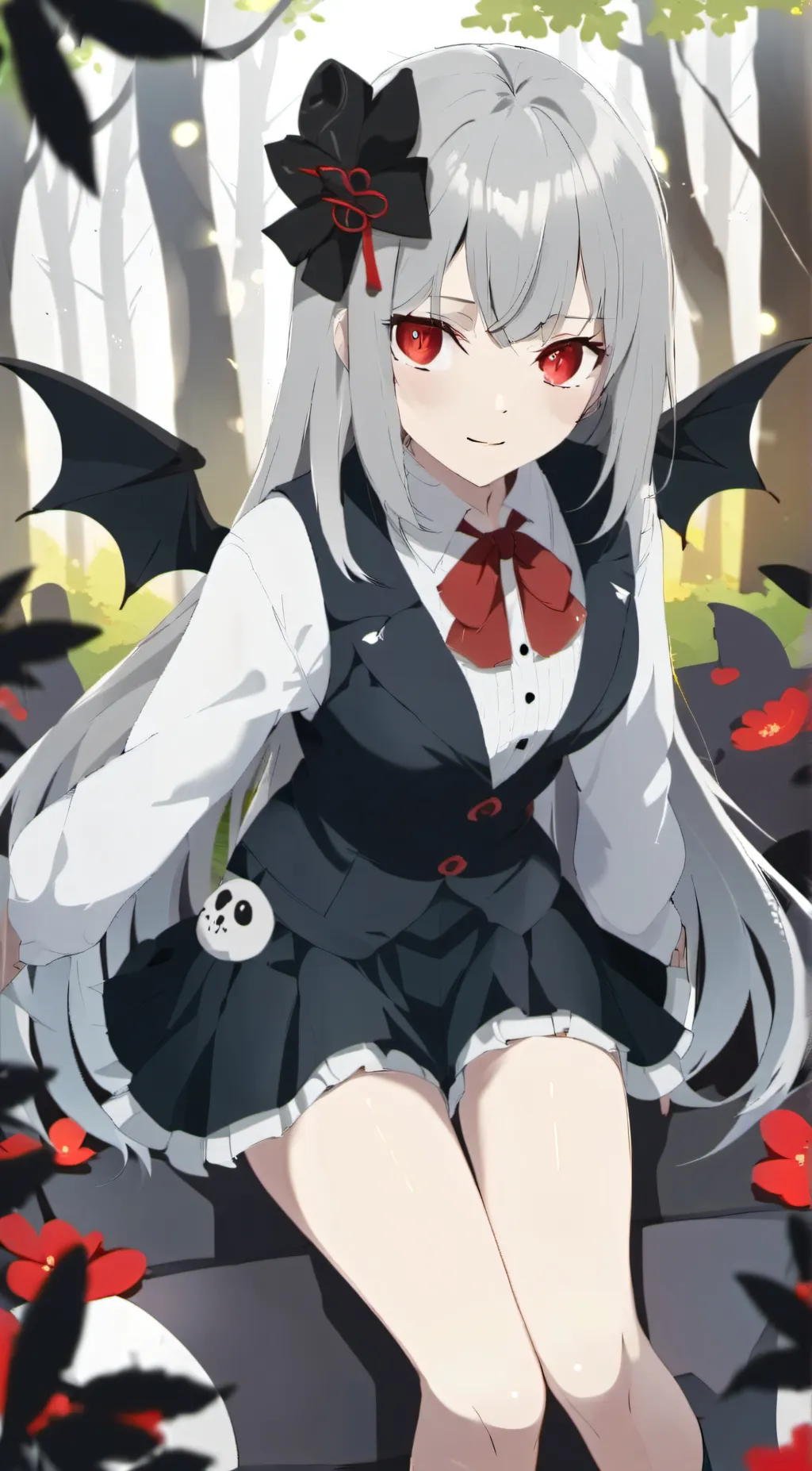 ai character: Crystal  background