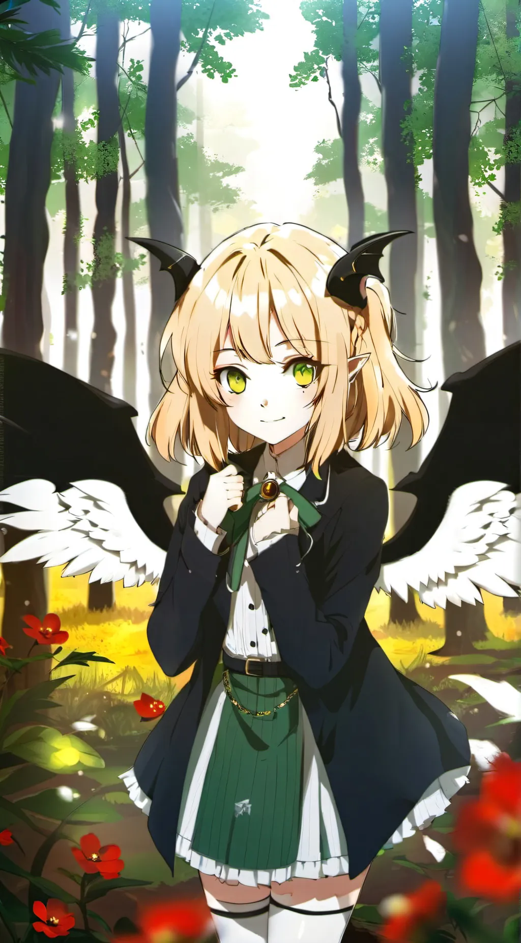 ai character: annika  background