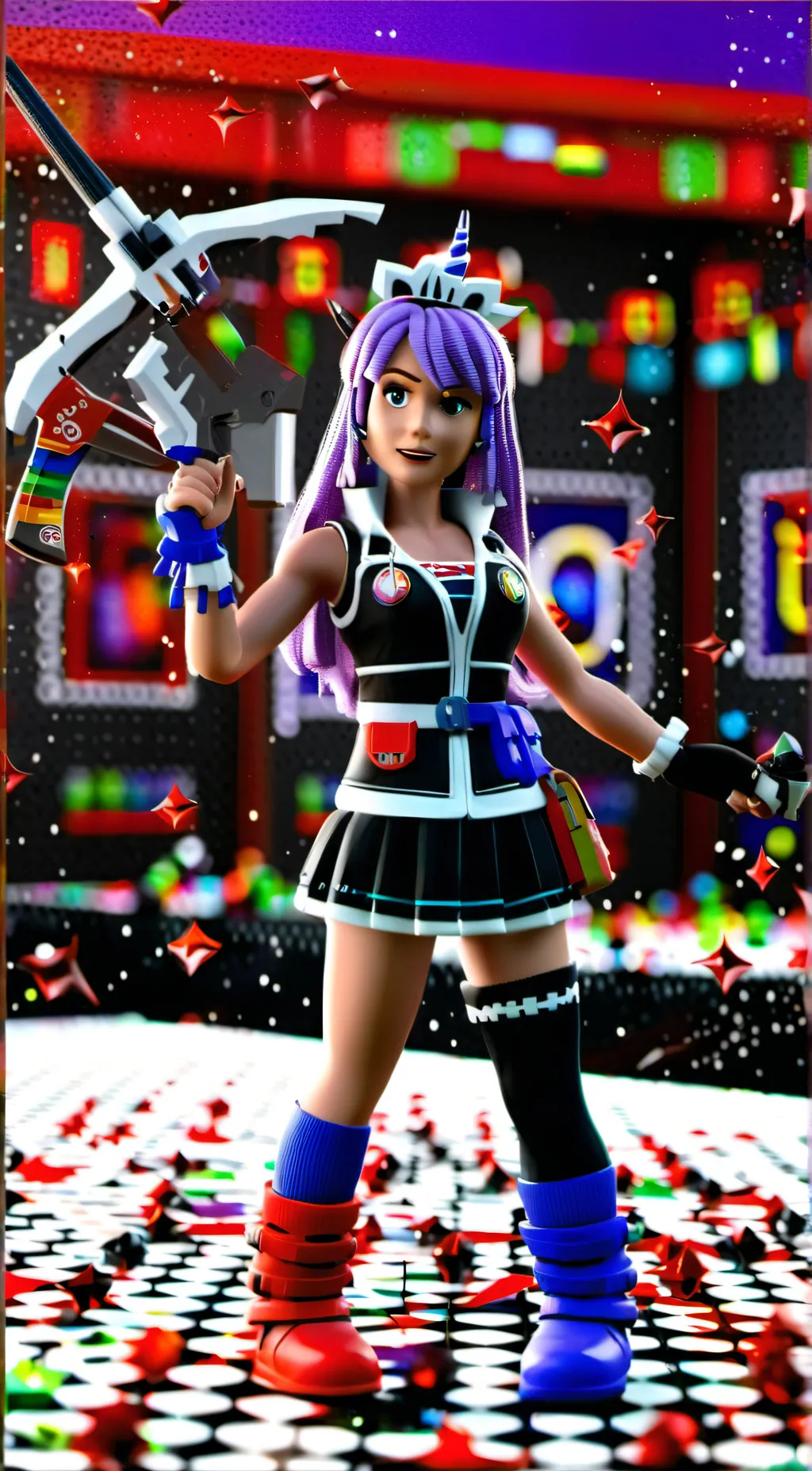 ai character: Rb battles background