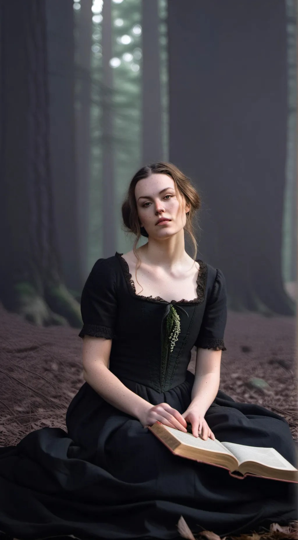 ai character: Evelyn background