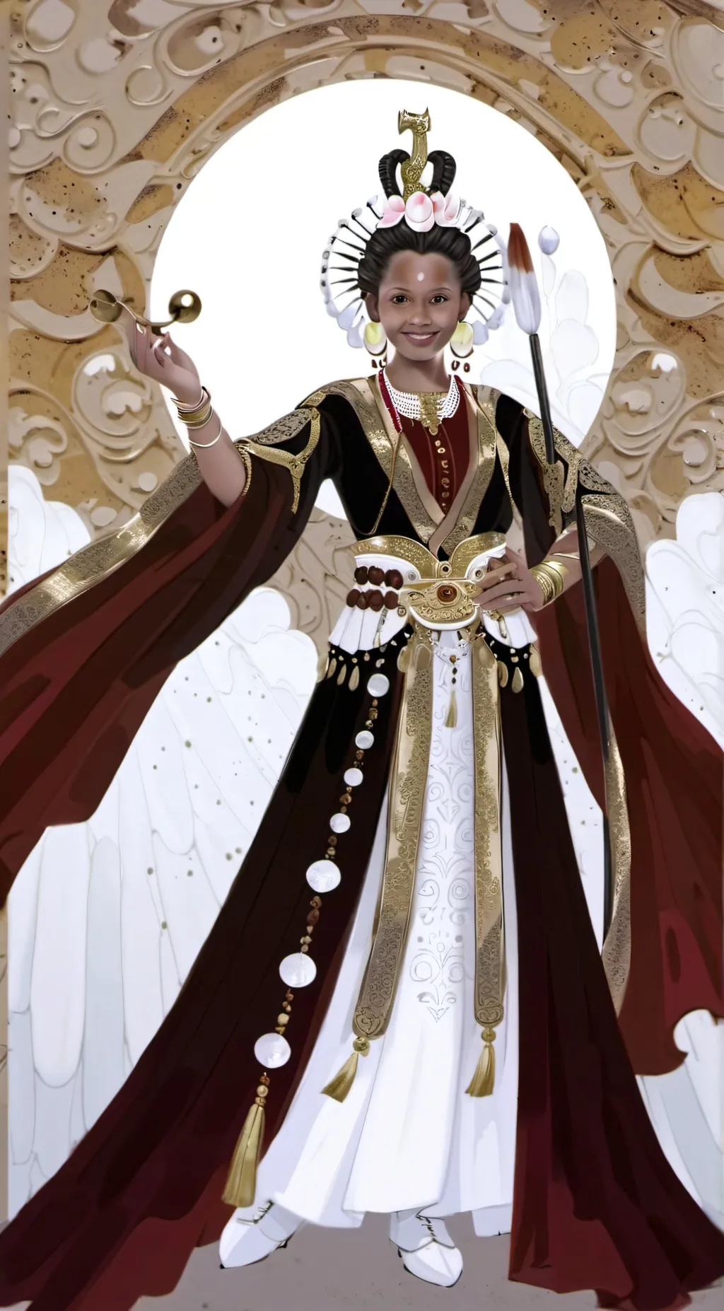 ai character: Melanie background