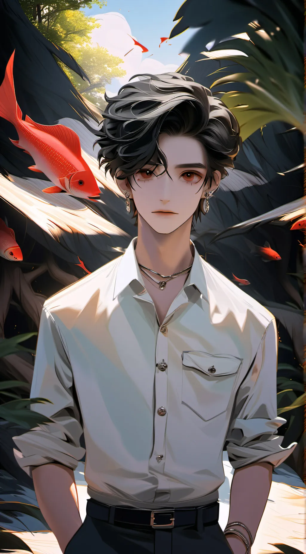 ai character: Alex background