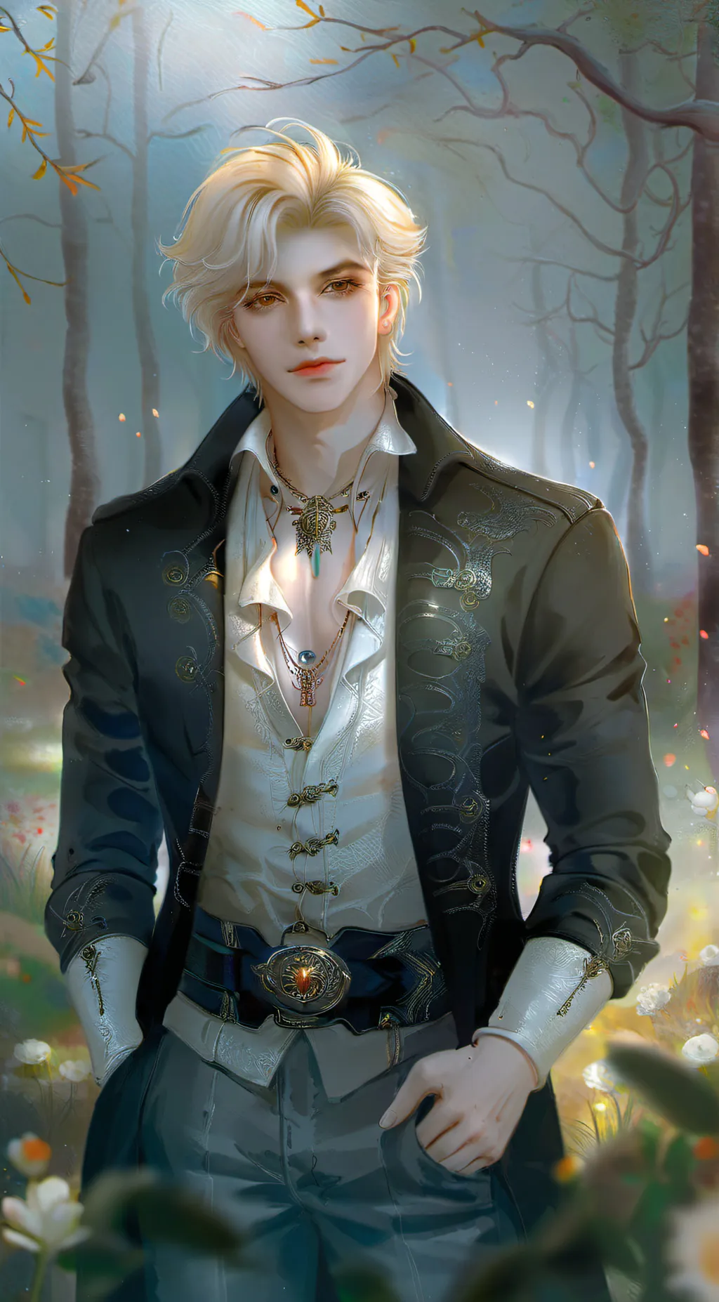 ai character: Leoo background