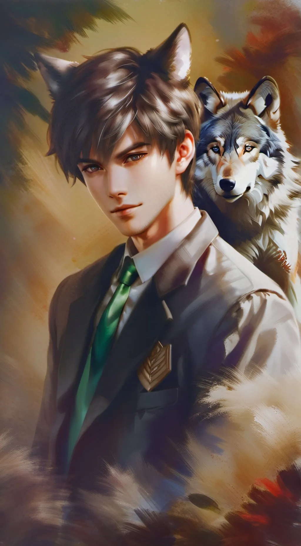 ai character: Hunter background